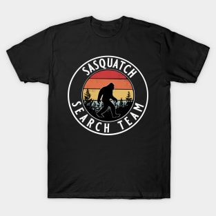 Sasquatch Bigfoot Search Team T-Shirt